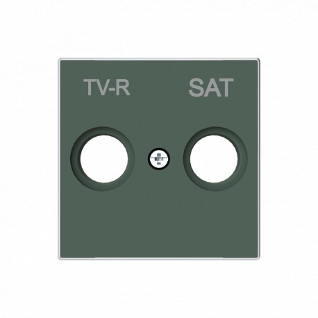 NIESSEN 2CLA855010A1901 2CLA855010A1901 8550.1 CM NIESSEN Tapa toma TV-R/SAT CM